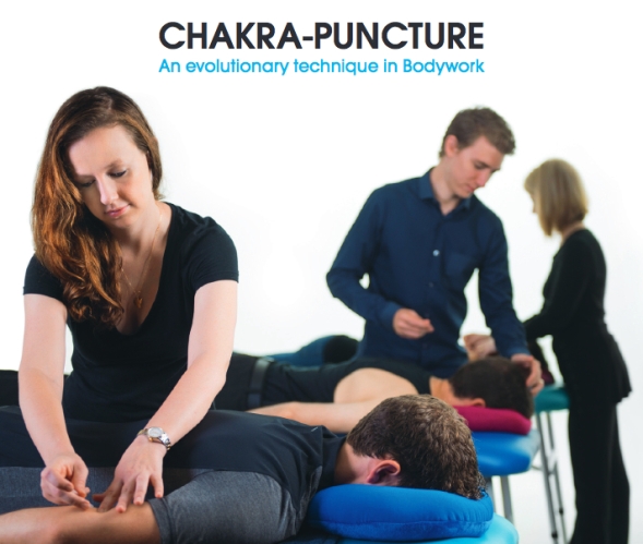 Benhayons working chakra-puncture for Evolve College